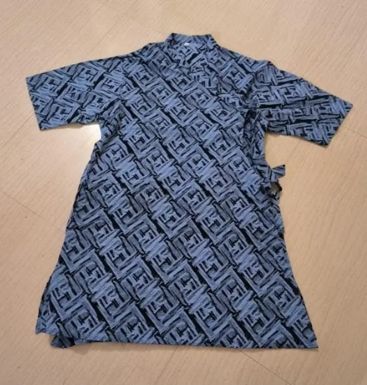 Printed Cotton Bagalbandhi Kurta for Men