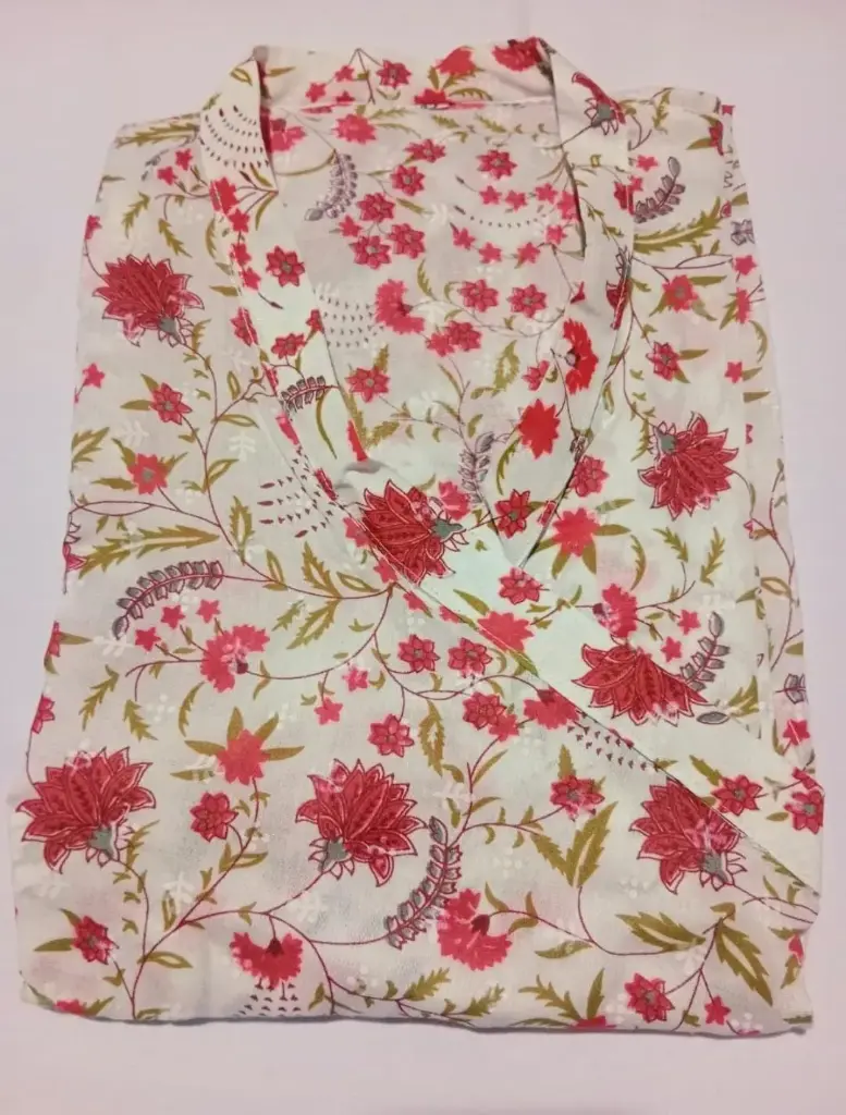 Printed Cotton Bagalbandhi Kurta for Men 