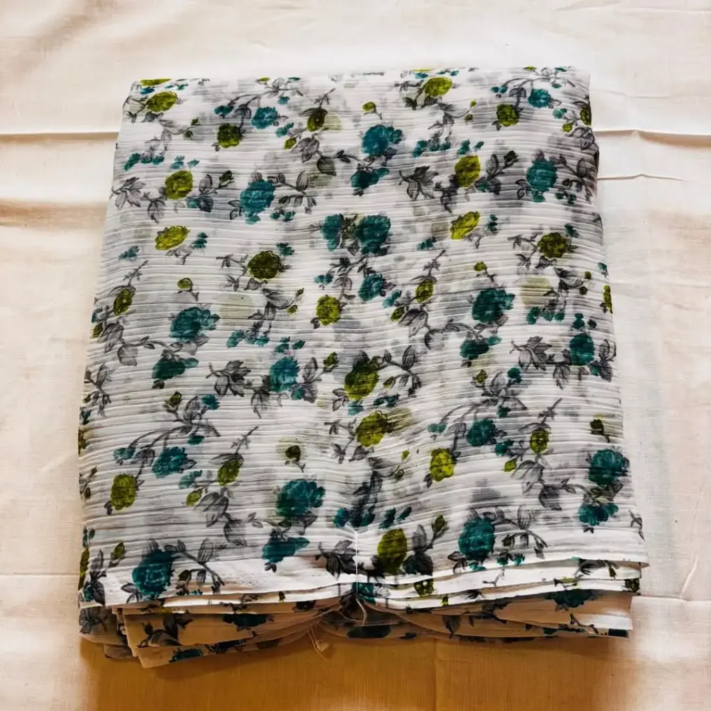 Mayapur Phoolwali Saree – ISKCON Devotional Wear       