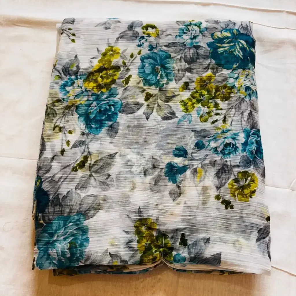 Mayapur Phoolwali Saree – ISKCON Devotional Wear       